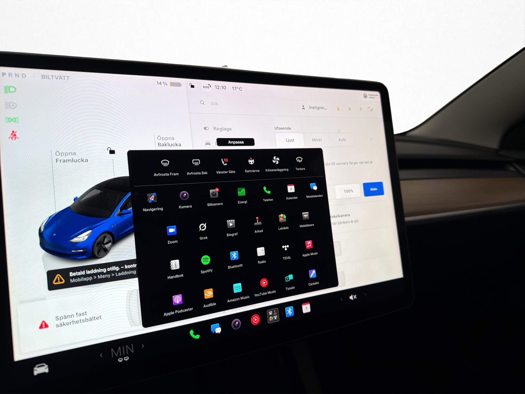 Tesla Model 3 2023 - miniatyr 17