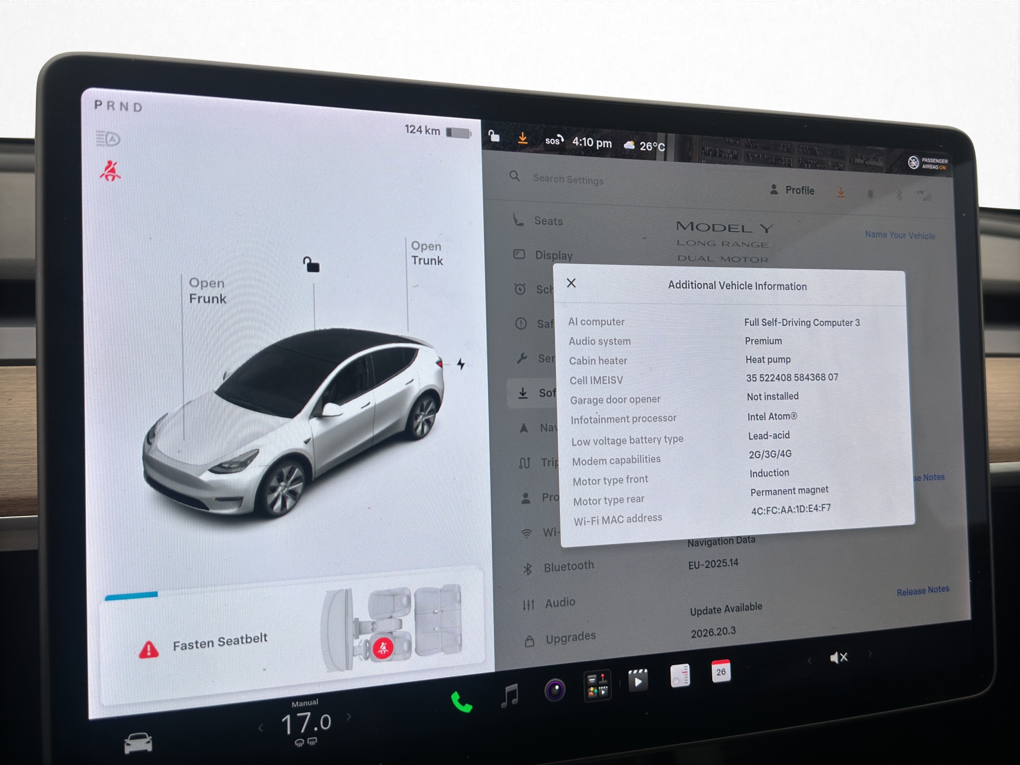 Tesla Model Y 2021 - miniatyr 17
