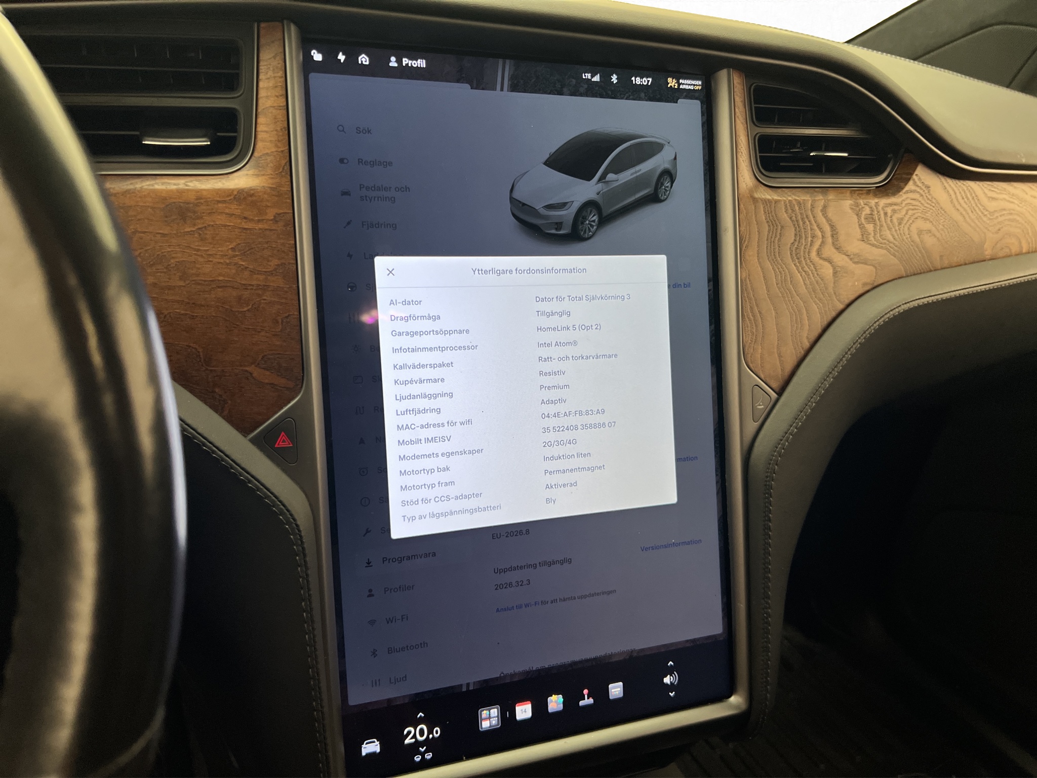 Tesla Model X 2020 - miniatyr 25