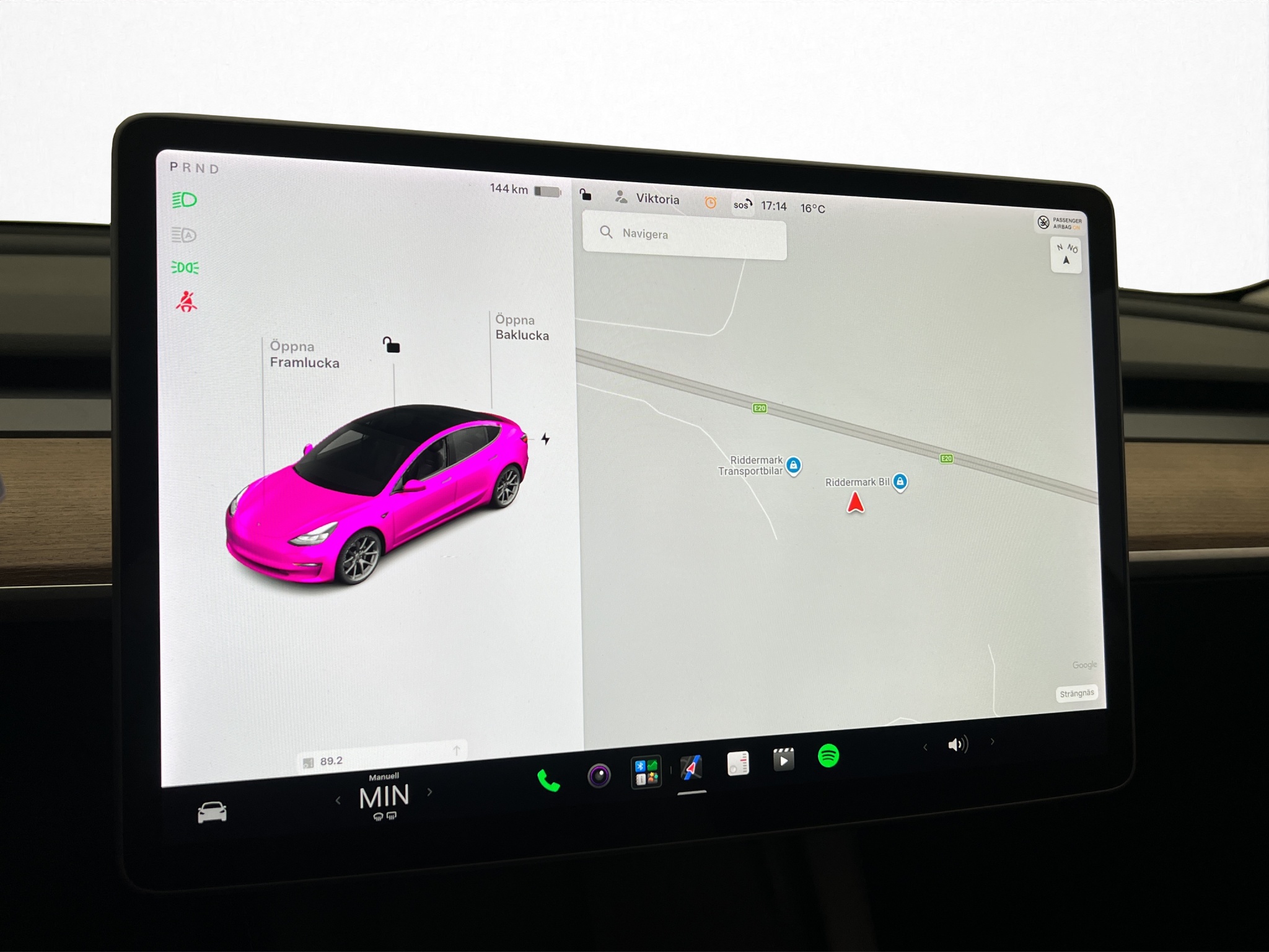 Tesla Model 3 2021 - miniatyr 14