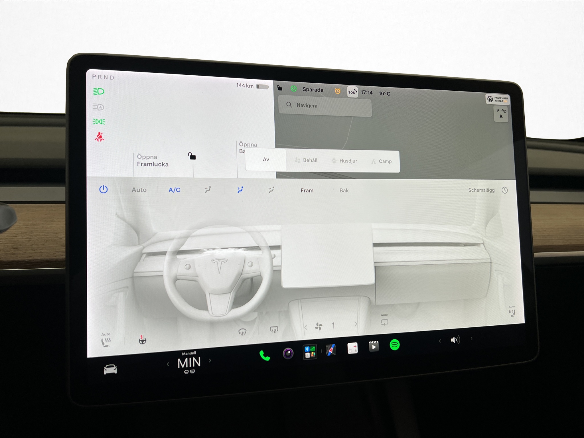 Tesla Model 3 2021 - miniatyr 17