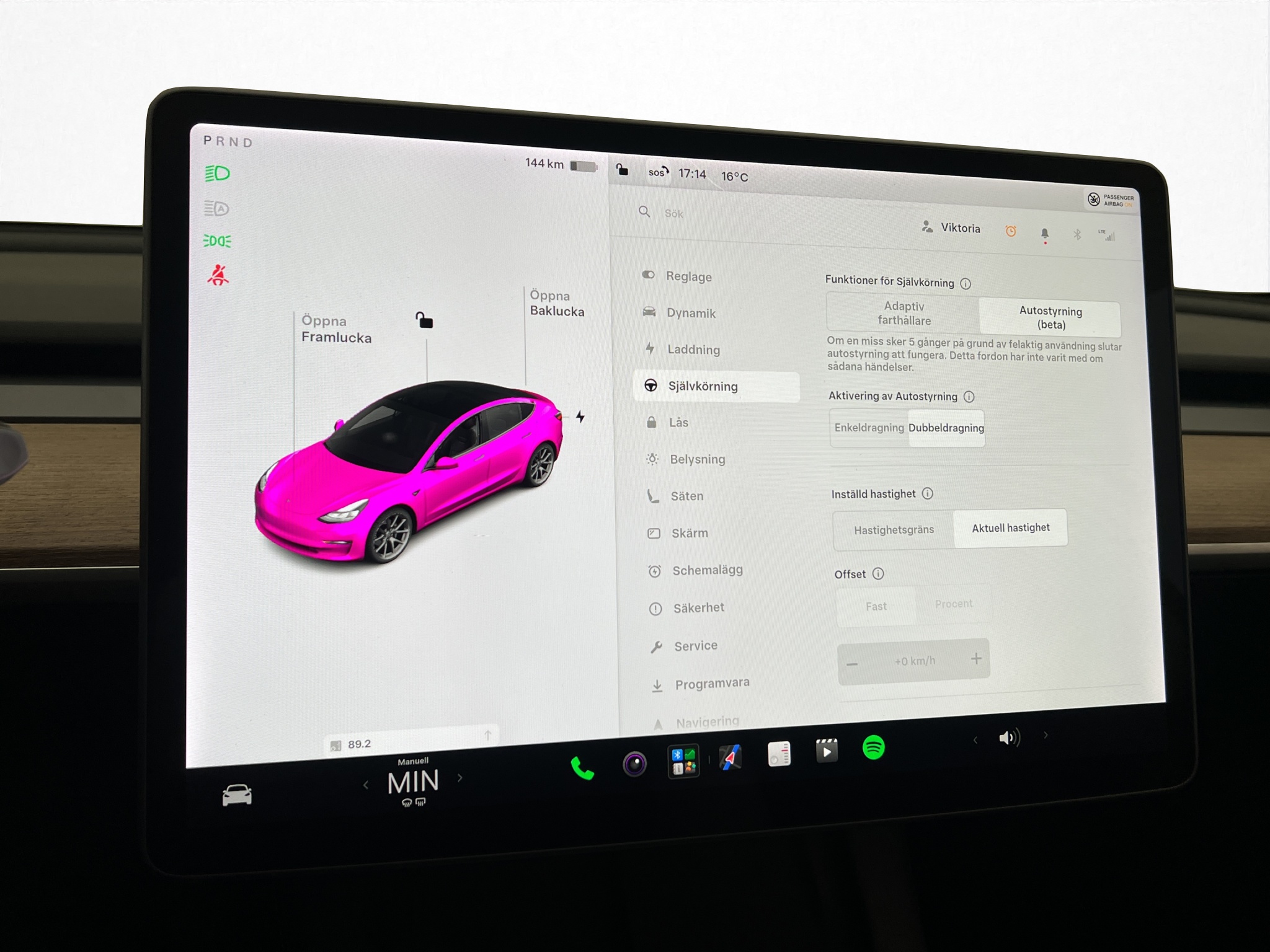Tesla Model 3 2021 - miniatyr 19