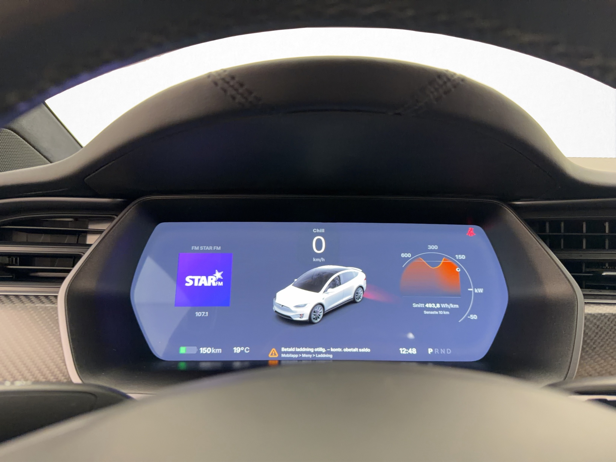 Tesla Model X 2019 - miniatyr 17