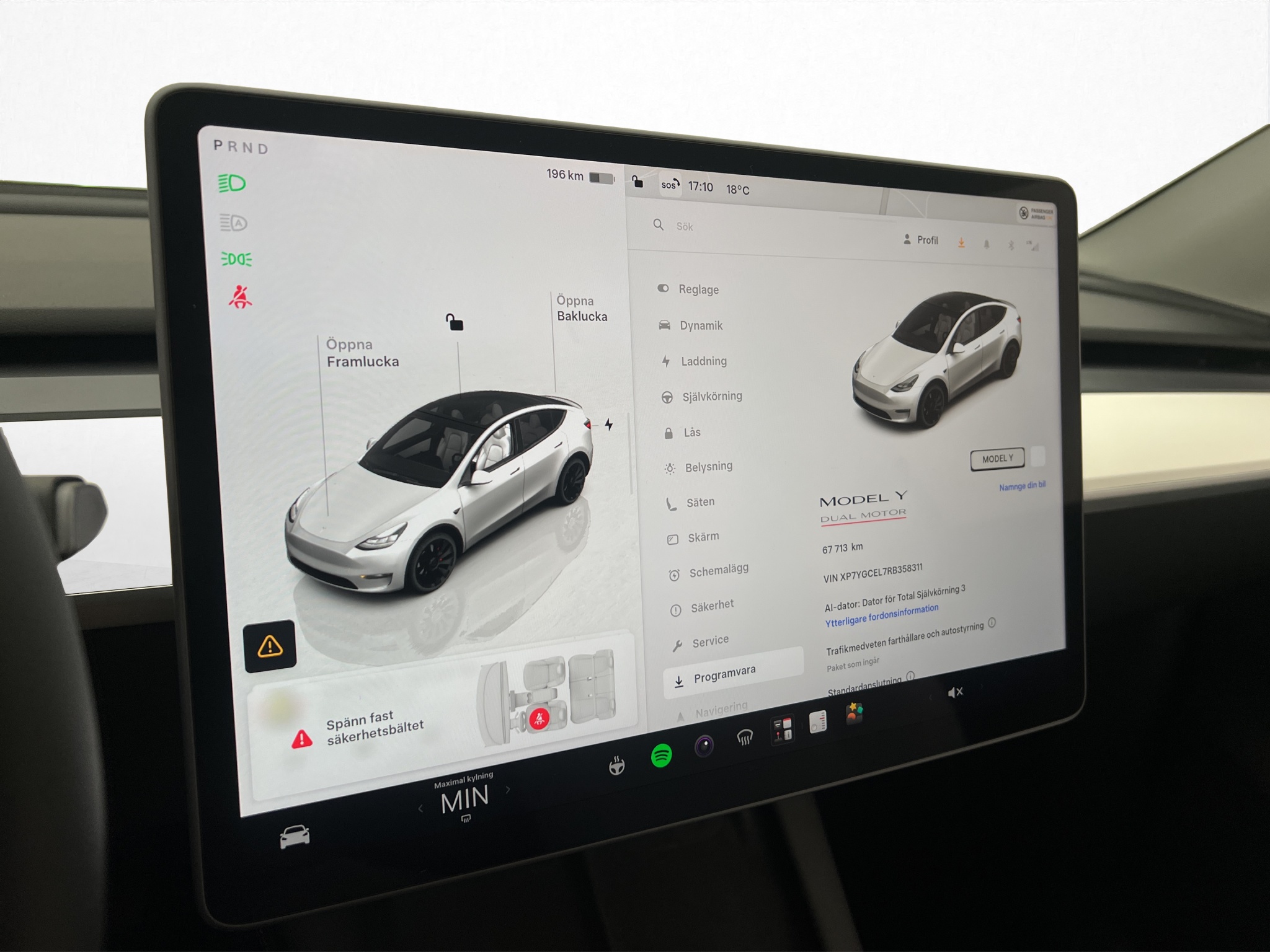 Tesla Model Y 2024 - miniatyr 20
