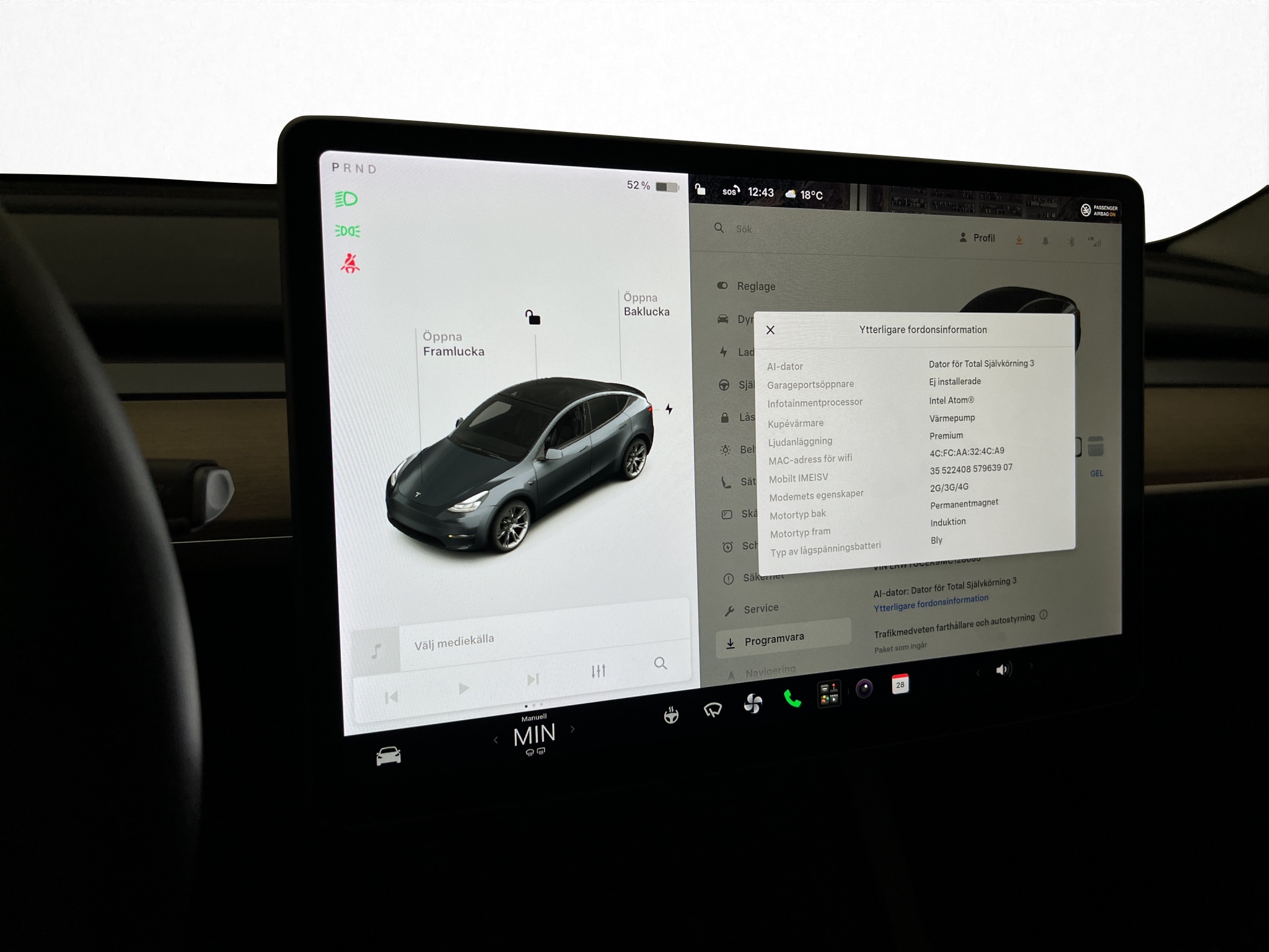 Tesla Model Y 2021 - miniatyr 34