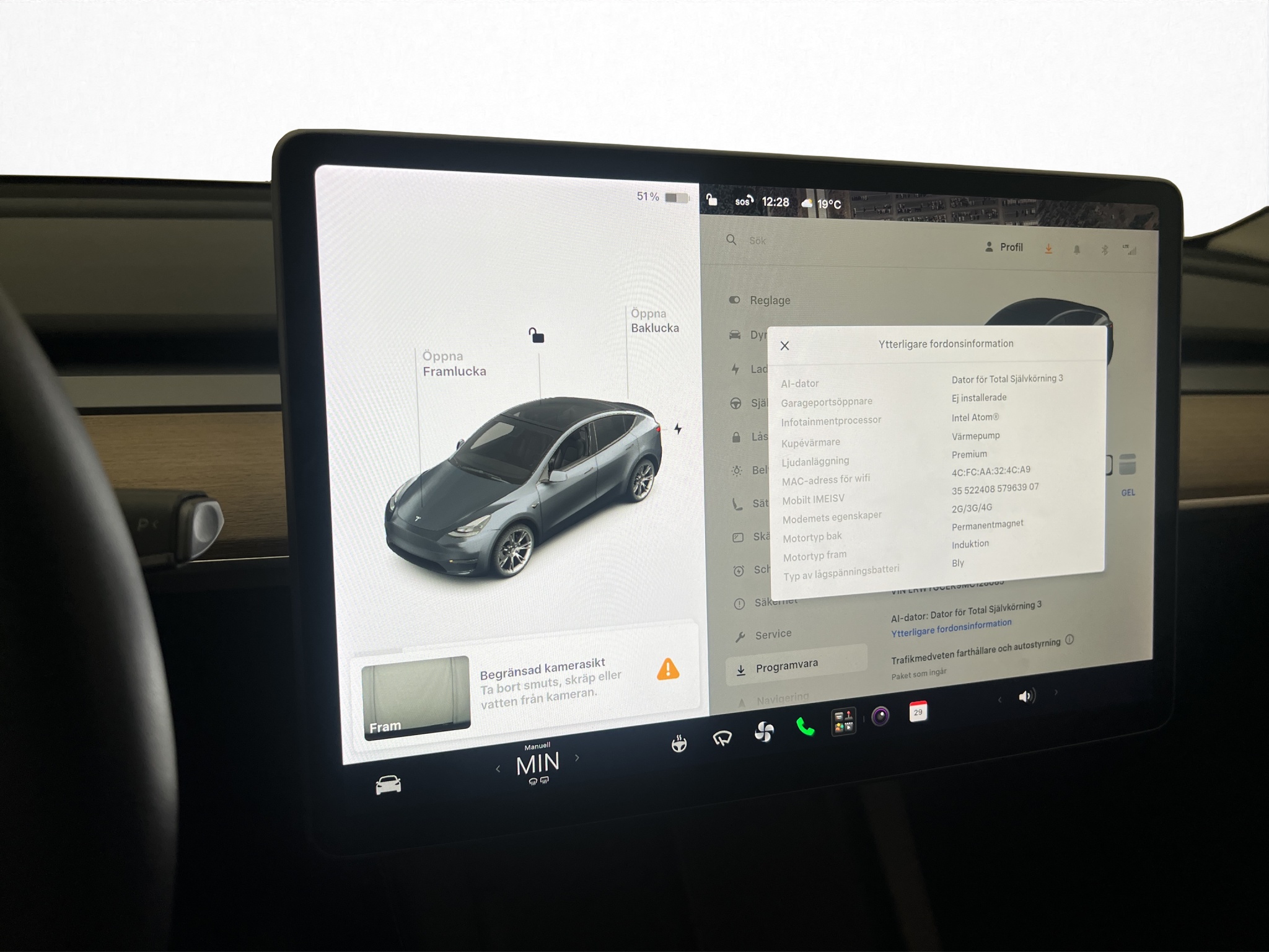 Tesla Model Y 2021 - miniatyr 43