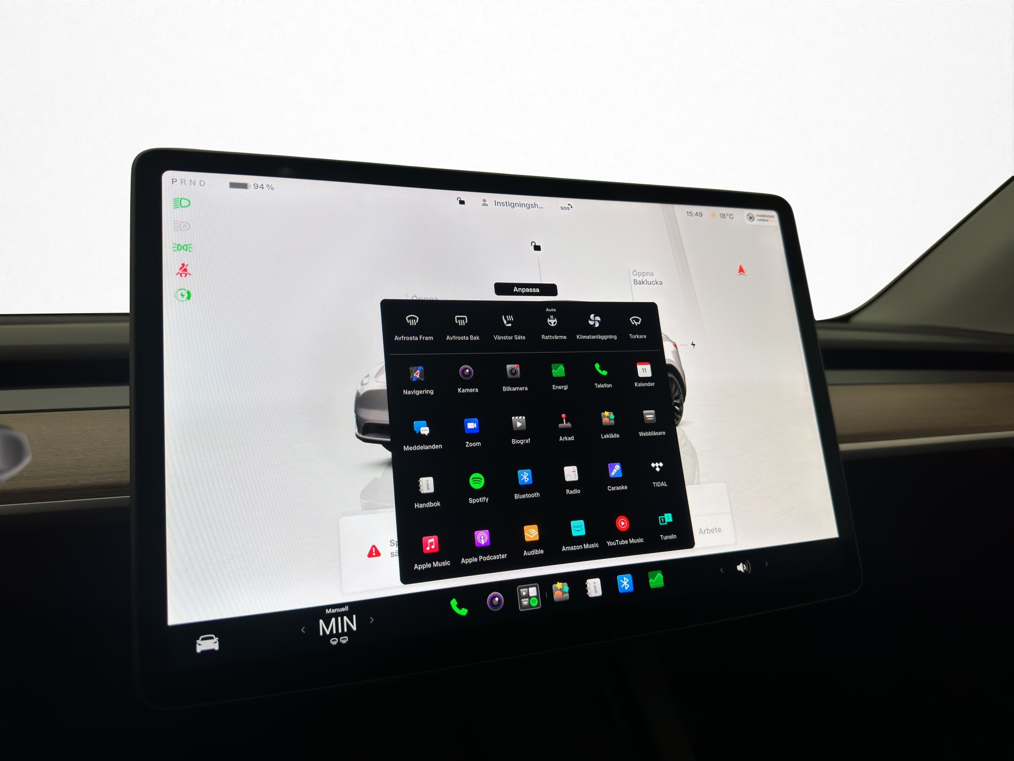 Tesla Model Y 2023 - miniatyr 19