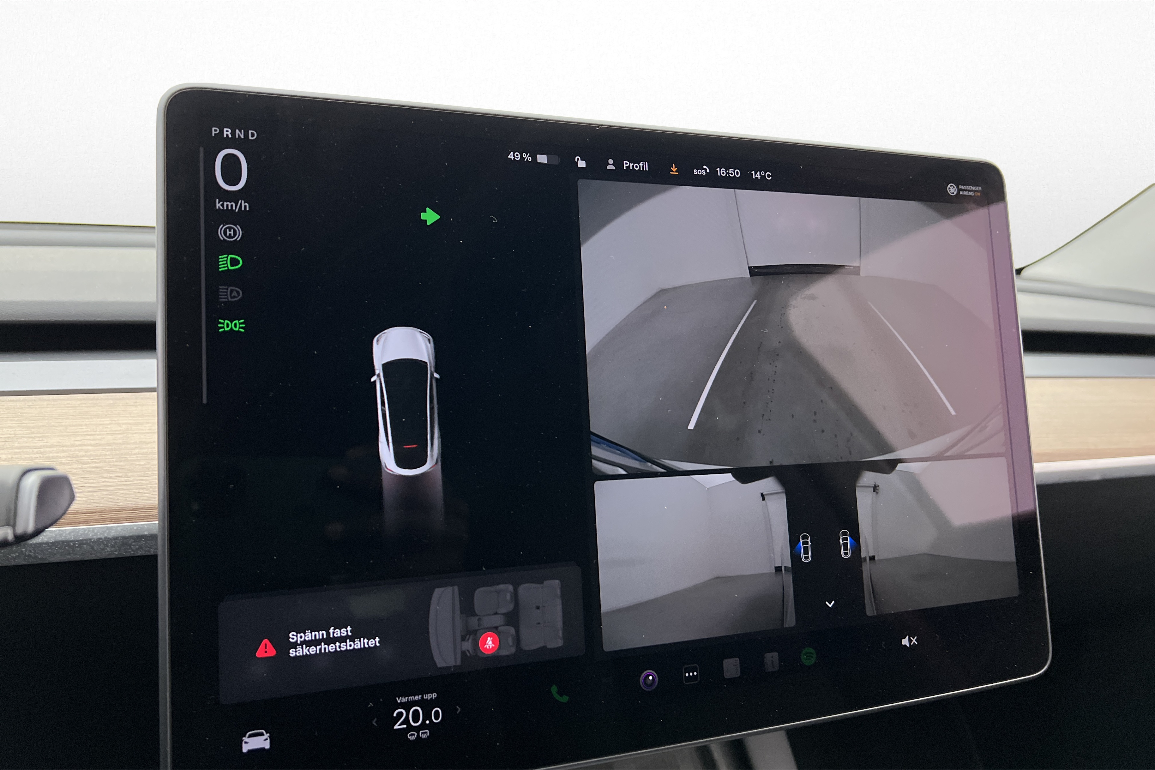 Tesla Model Y 2022 - miniatyr 14