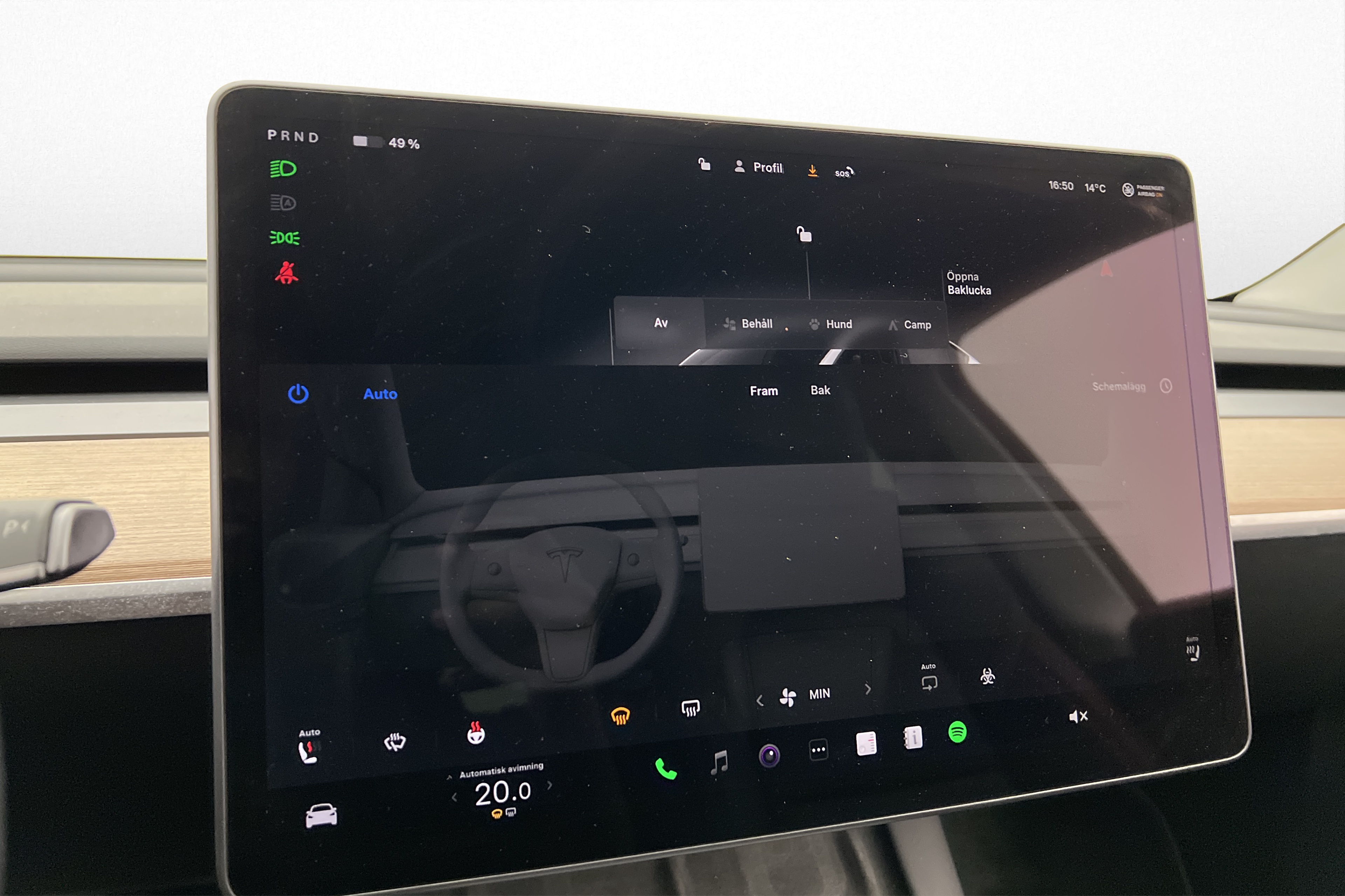 Tesla Model Y 2022 - miniatyr 21