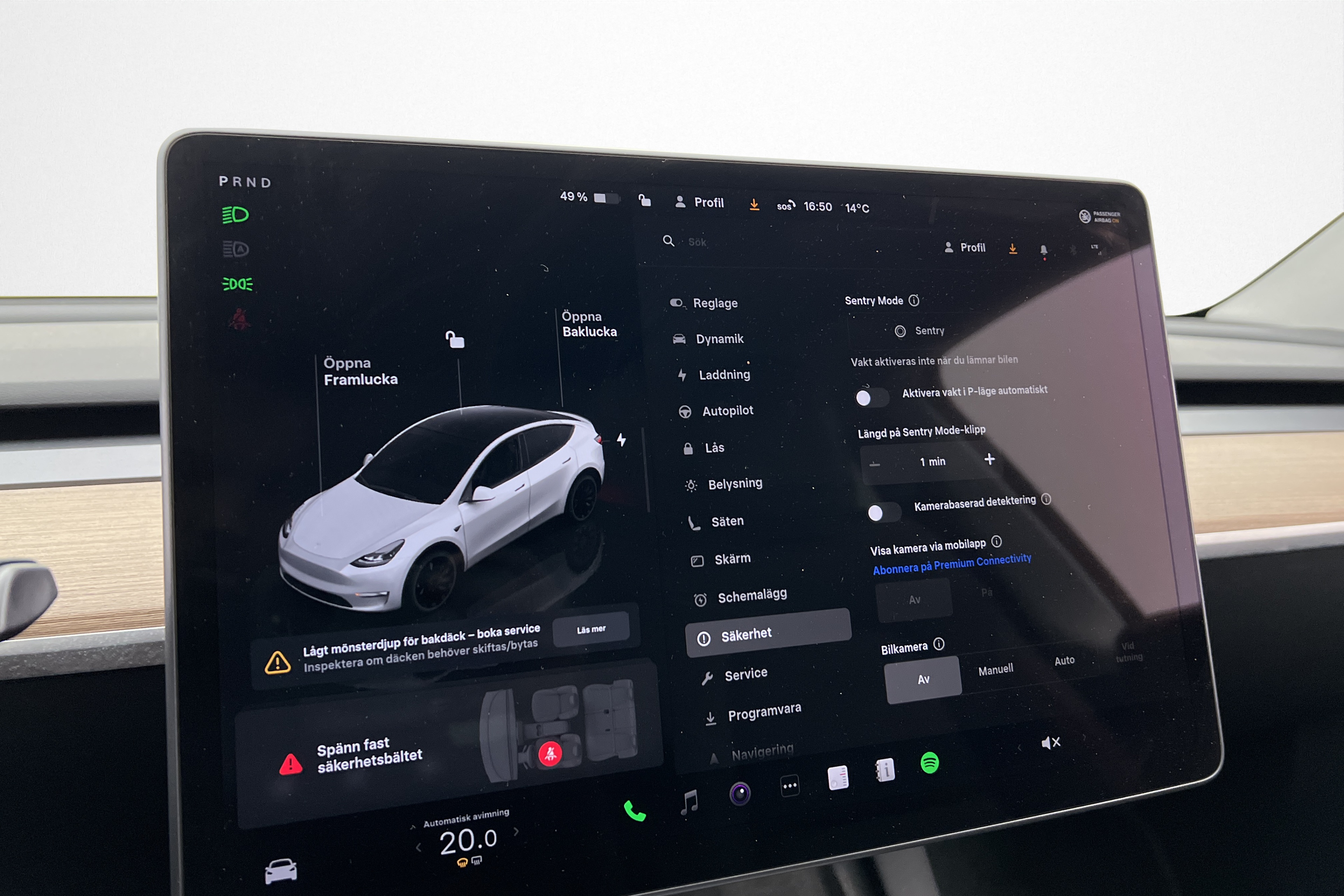 Tesla Model Y 2022 - miniatyr 22