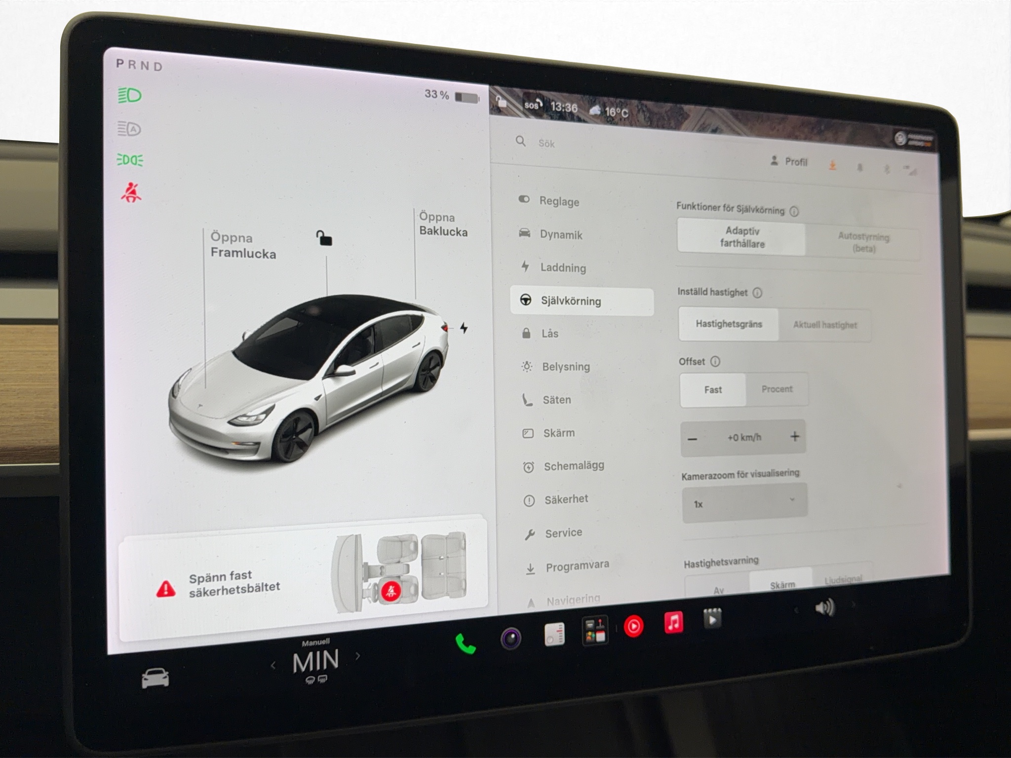 Tesla Model 3 2021 - miniatyr 23