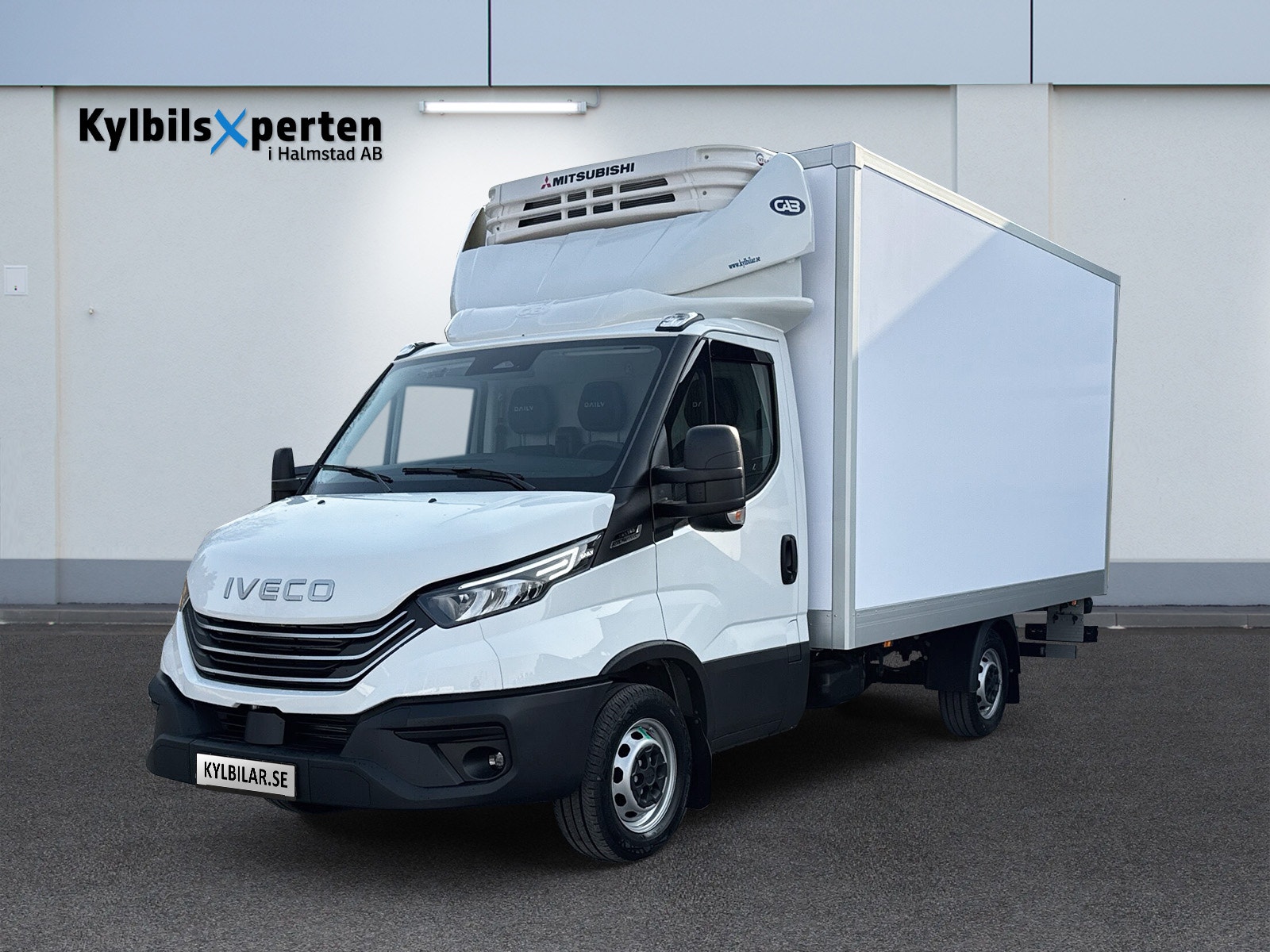 Iveco Daily 35s16 A8 19m3 Kylbil med bakgavelhiss