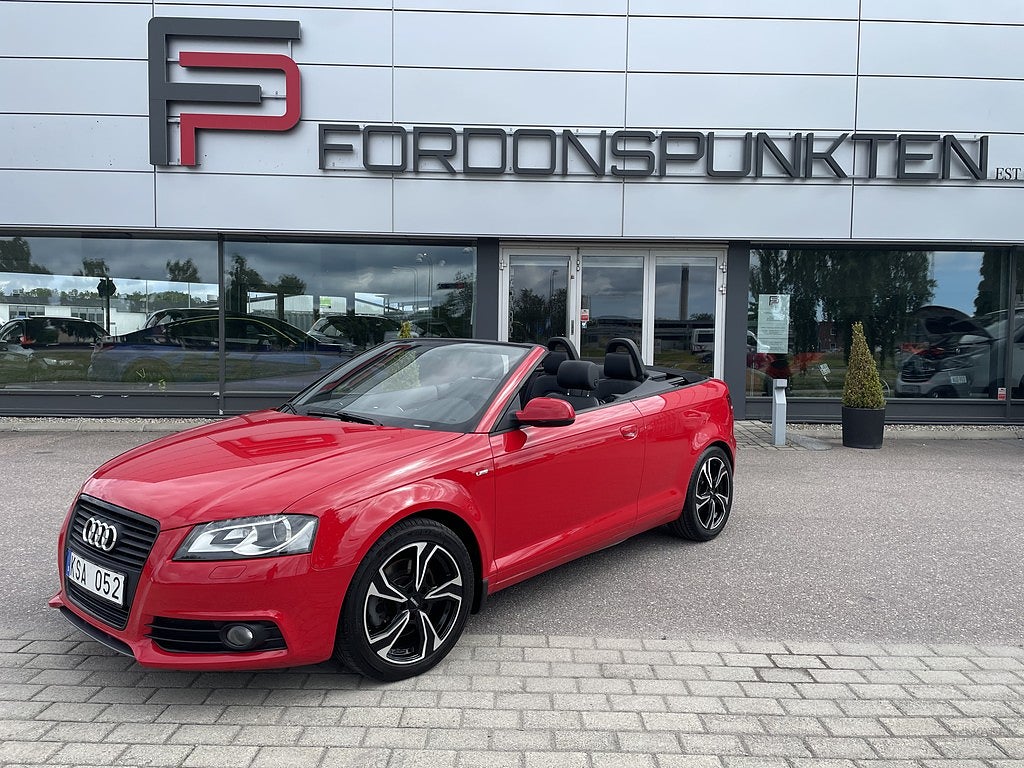 Audi A3 Cabriolet 2.0 TFSI S-Tronic S-Line Drag 200hk