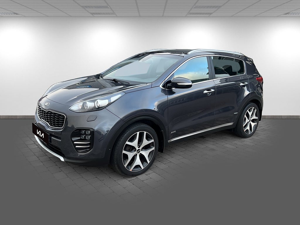 Kia Sportage 2.0 CRDi AWD GT-Line Euro6 Vhjul/Panorama/Drag/Mvärmare