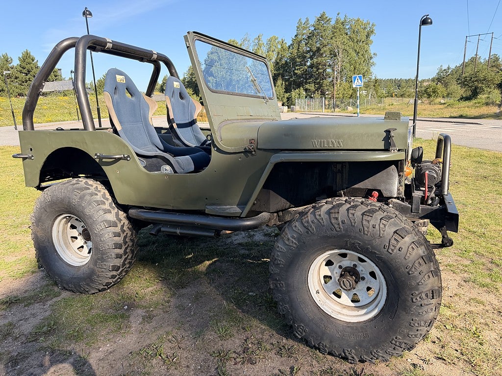 Willys cj3 1951 - miniatyr 2