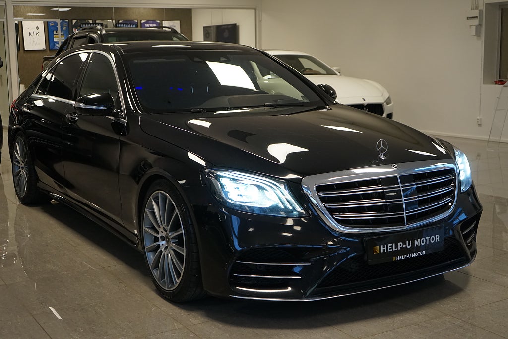 Mercedes-Benz S400 400d 4Matic LÅNG AMG Sport - SE SPEC - 340hk