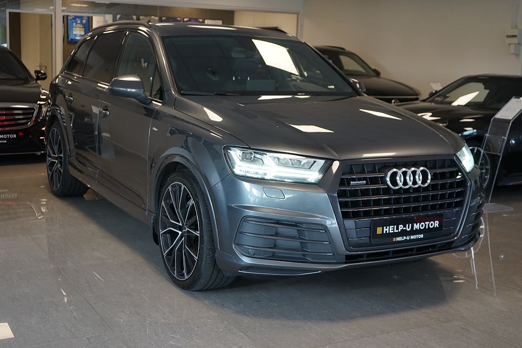 Audi Q7 TDI V6 7-sits S line Sport Edition Drag Värmare 272hk