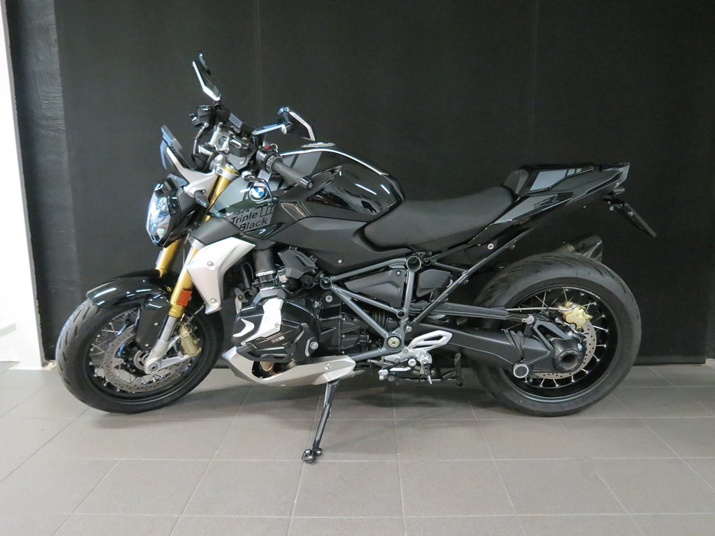 BMW R 1250 R TRIPLE BLACK 2023 - miniatyr 2