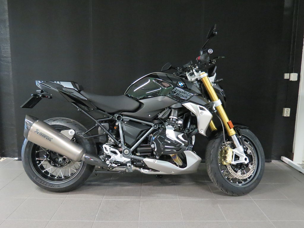 BMW R 1250 R TRIPLE BLACK 2023 - miniatyr 4