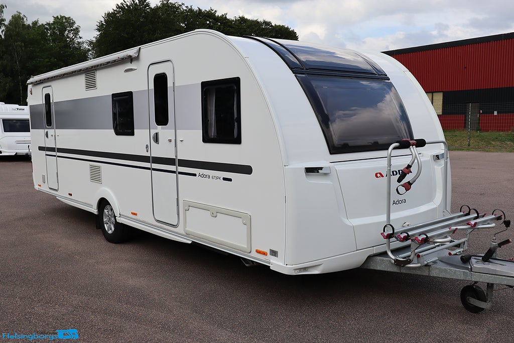 Adria ADORA 673 PK * El. Stödben * AC * Markis * 2019 - miniatyr 2