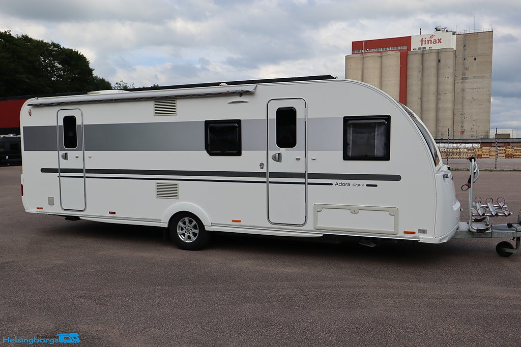 Adria ADORA 673 PK * El. Stödben * AC * Markis * 2019 - miniatyr 4
