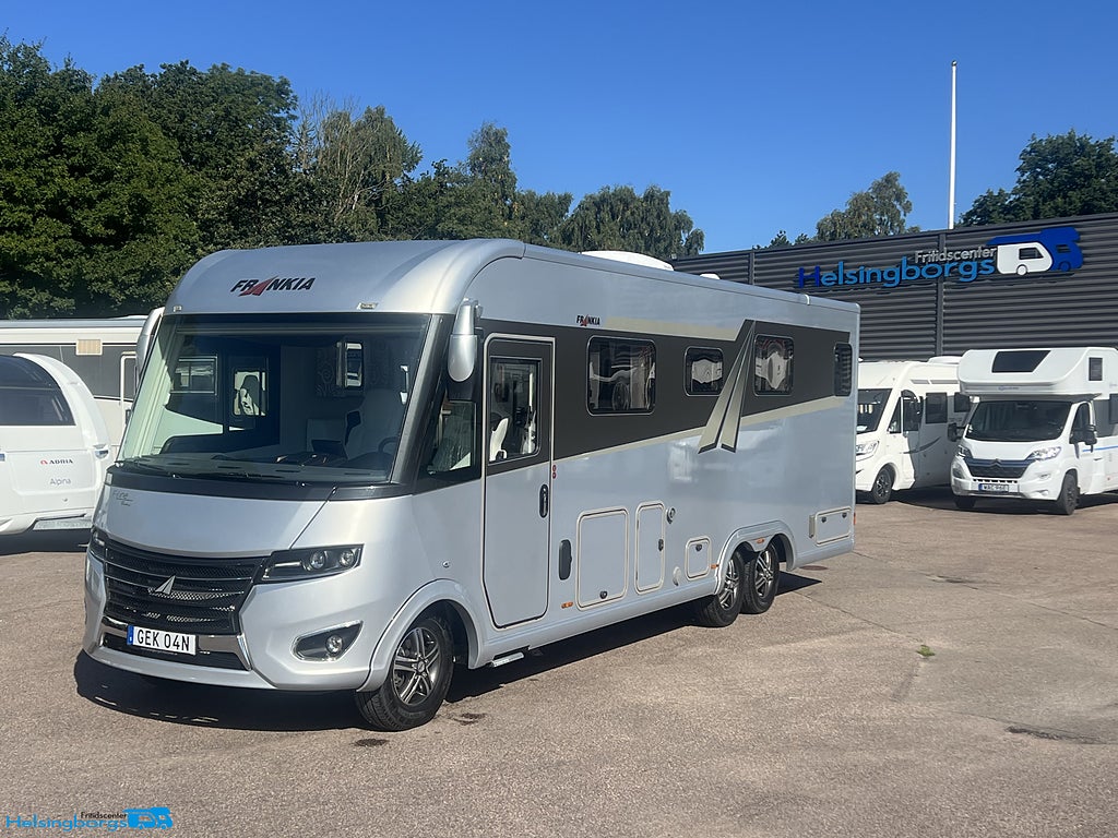Frankia F-LINE 840 FD * Hydraliska stödben * AC * solcell * Inverter *