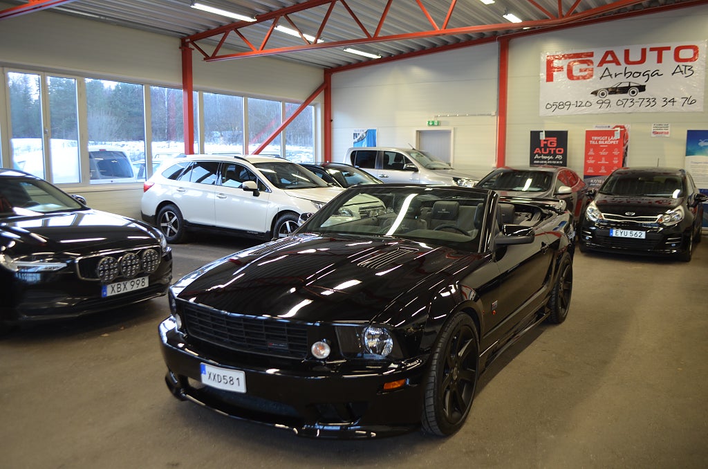 Saleen Mustang S281 SC Convertible GT 500 hk Lågmil UNIK