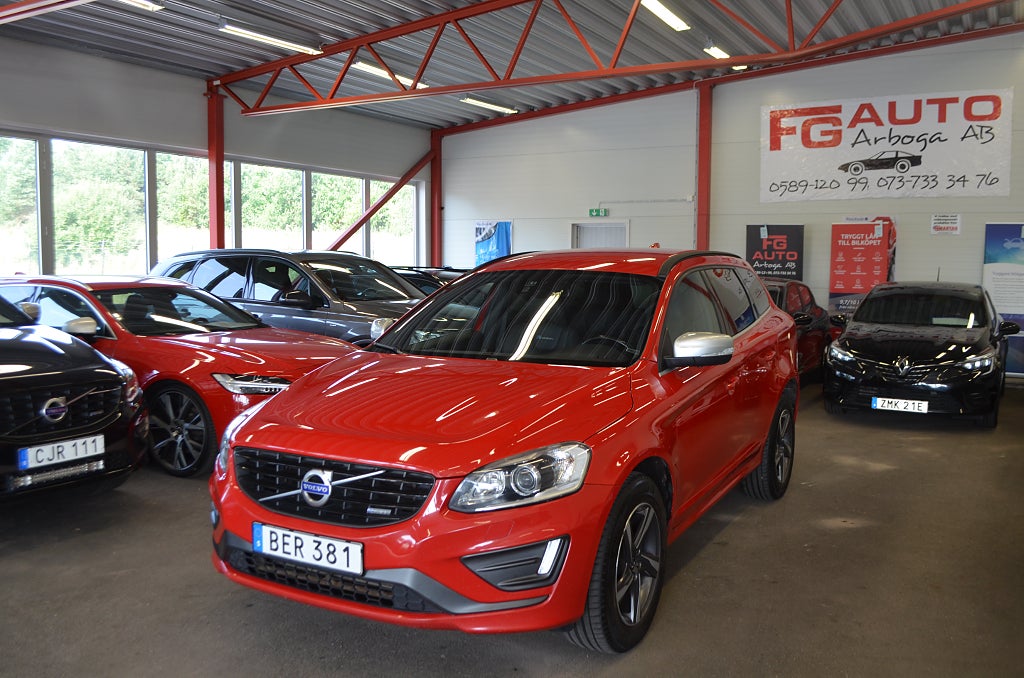 Volvo XC60 D4 AWD R-Design BE Pro Polestar 215 hk Nybytt Kamrem