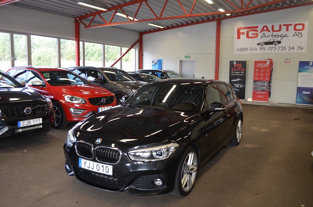 BMW 118d 5-dörrars Steptronic M Sport 150 hk Navi HIFI Euro 6