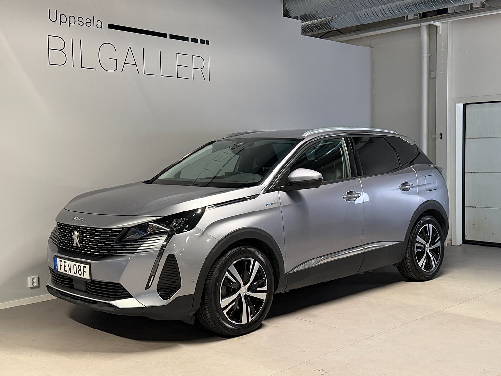 Peugeot 3008 Hybrid4  Allure  AWD 360 skatt/år med 300hk