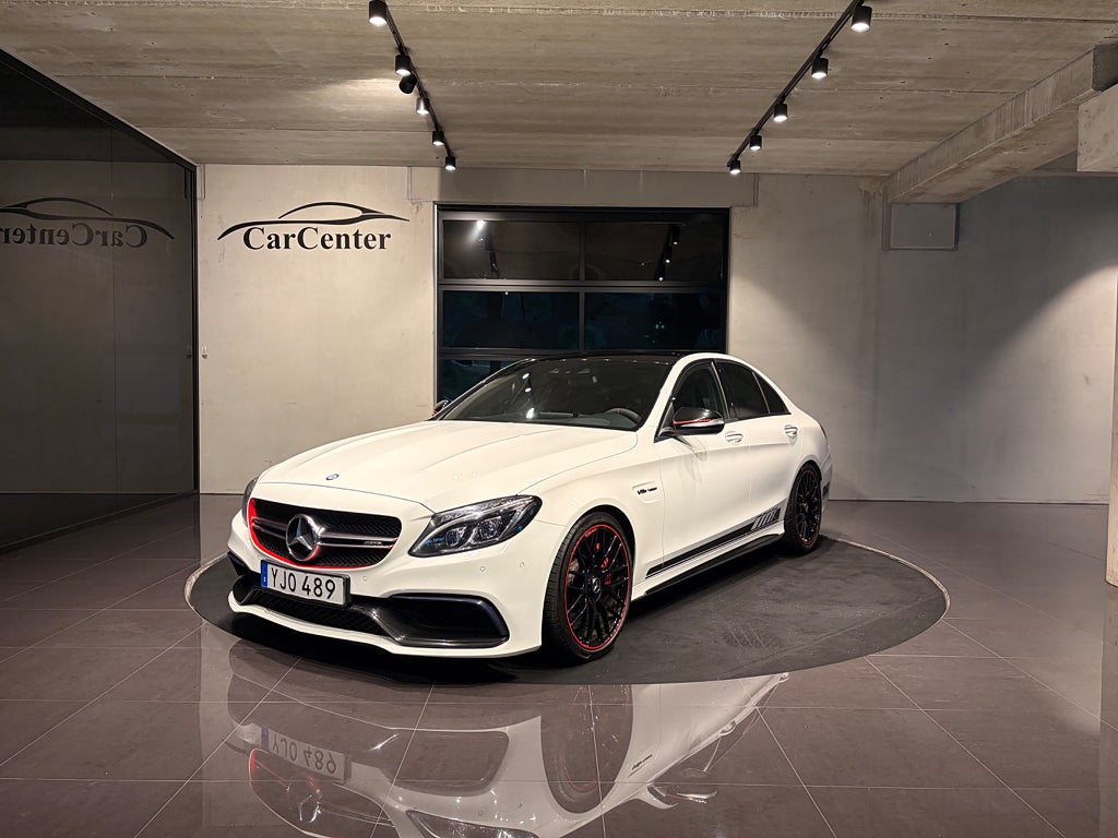 Mercedes-Benz AMG C 63 S | EDITION ONE | Skalstolar | Kolfiberpaket  |