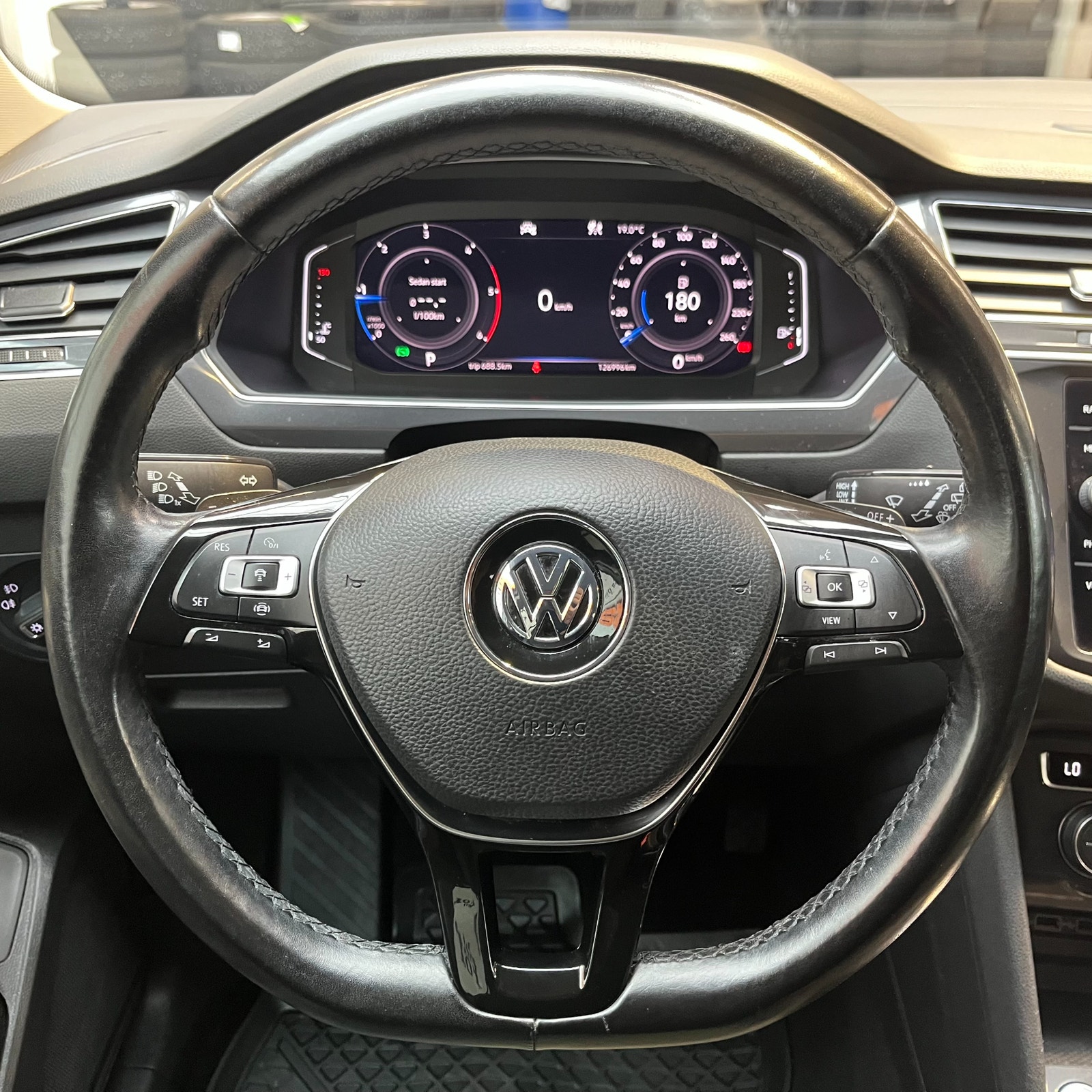 Volkswagen Tiguan Allspace 2.0 TDI 4Motion GT Cockpit Carplay Dragkrok 2020 - miniatyr 11
