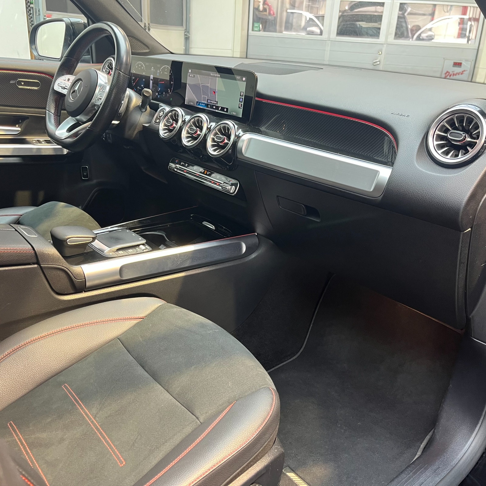 Mercedes-Benz GLB200 d GLB 200 d AMG Line 7-Sits Widescreen Pano Backkamera Navi 2023 - miniatyr 11