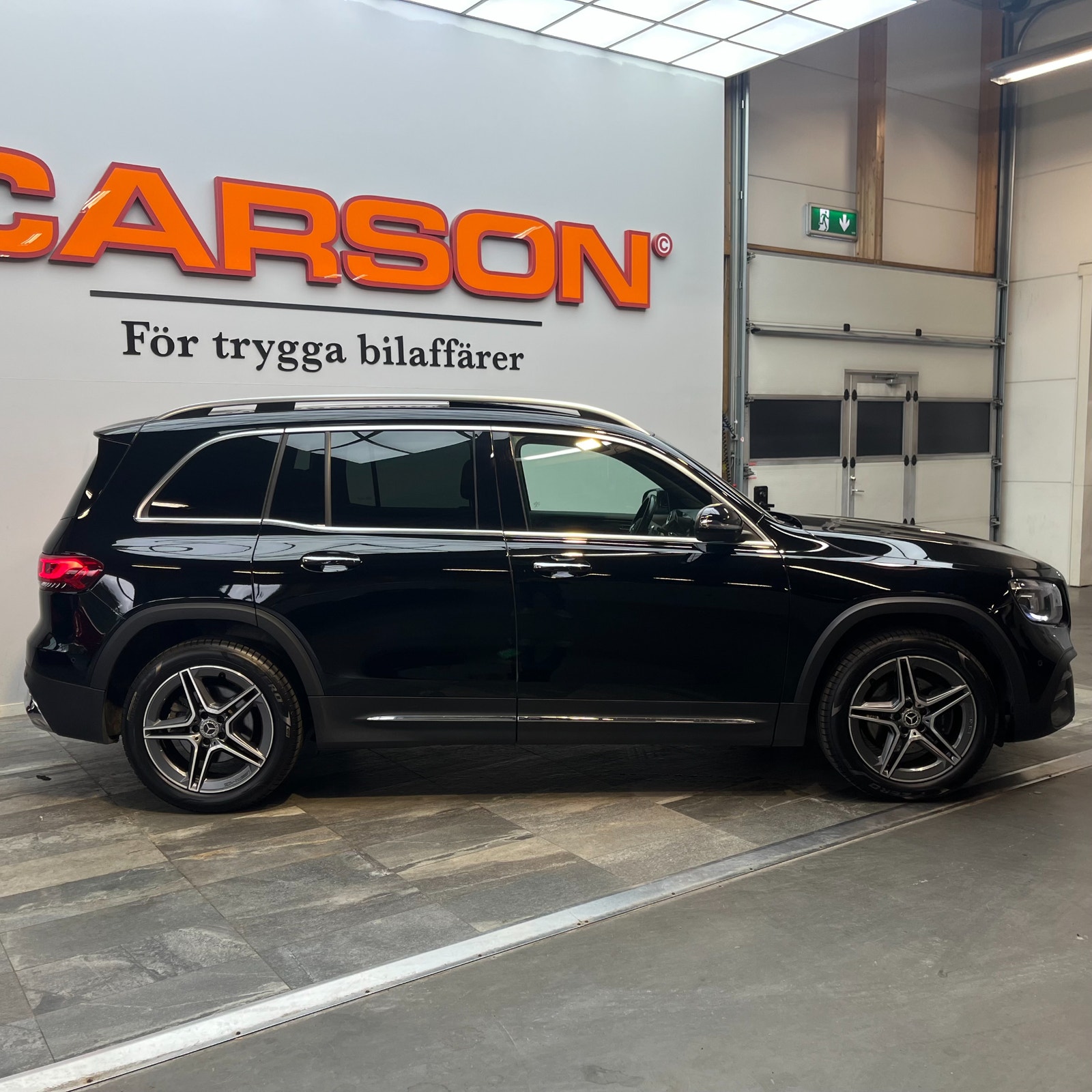 Mercedes-Benz GLB200 d GLB 200 d AMG Line 7-Sits Widescreen Pano Backkamera Navi 2023 - miniatyr 3
