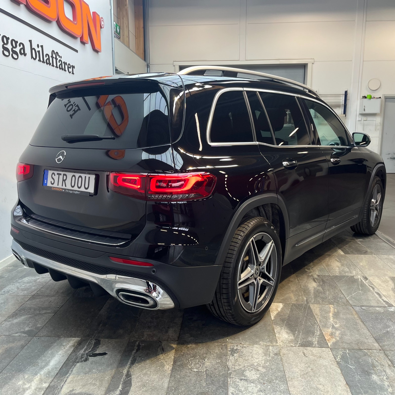 Mercedes-Benz GLB200 d GLB 200 d AMG Line 7-Sits Widescreen Pano Backkamera Navi 2023 - miniatyr 4