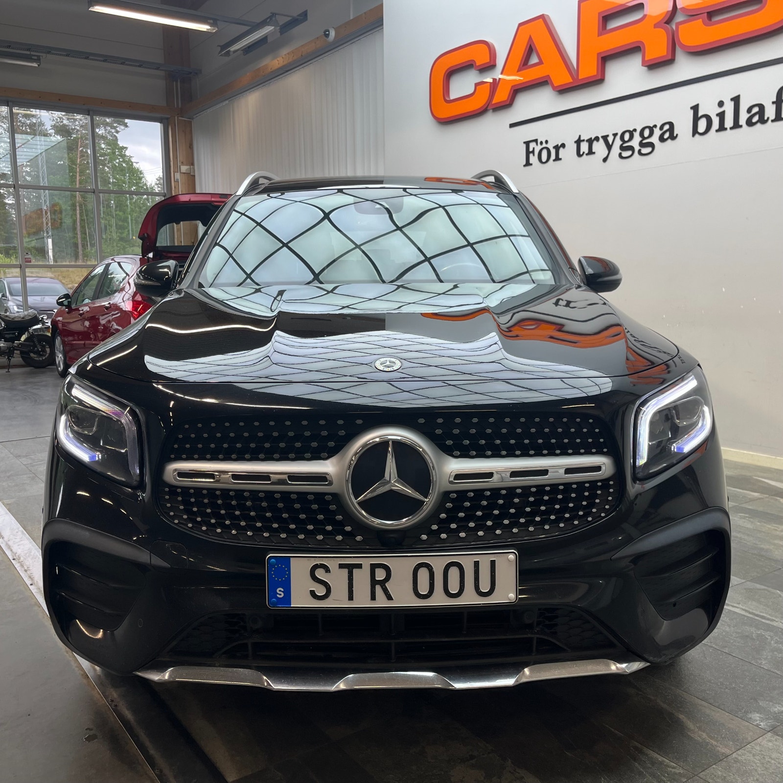 Mercedes-Benz GLB200 d GLB 200 d AMG Line 7-Sits Widescreen Pano Backkamera Navi 2023 - miniatyr 6