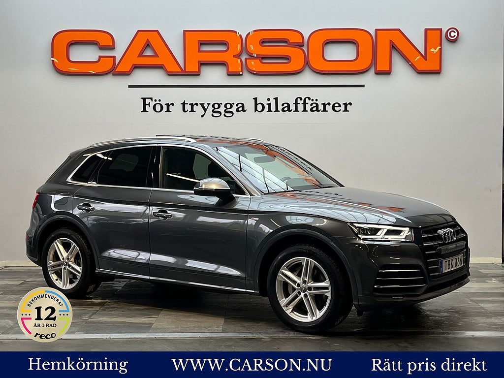 Audi Q5 40 TDI Quattro S Tronic Bang & Olufsen Carplay Värmare 2020 - miniatyr 16
