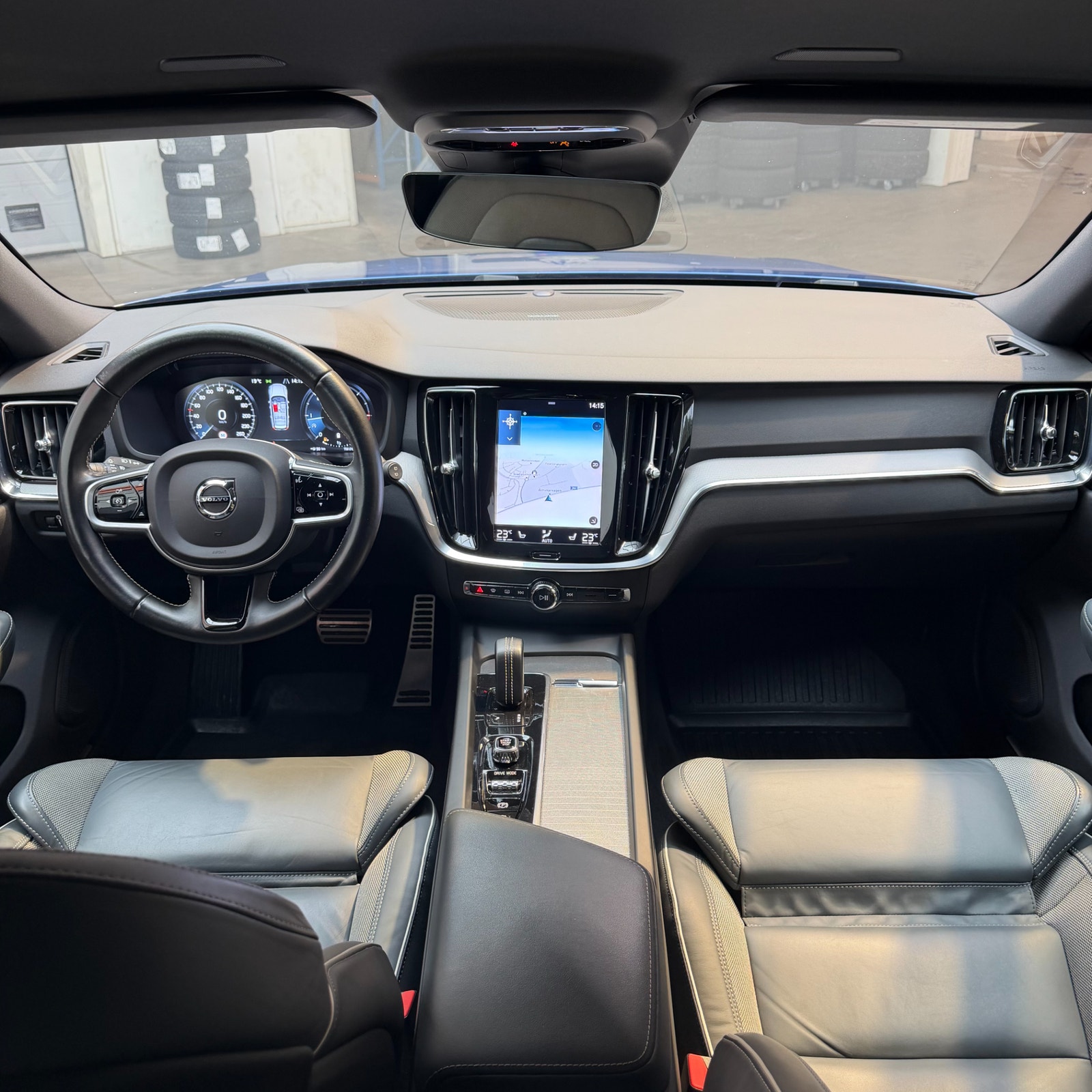 Volvo V60 B4 Geartronic R-Design H&K 360° Navigation VOC Drag 2021 - miniatyr 9