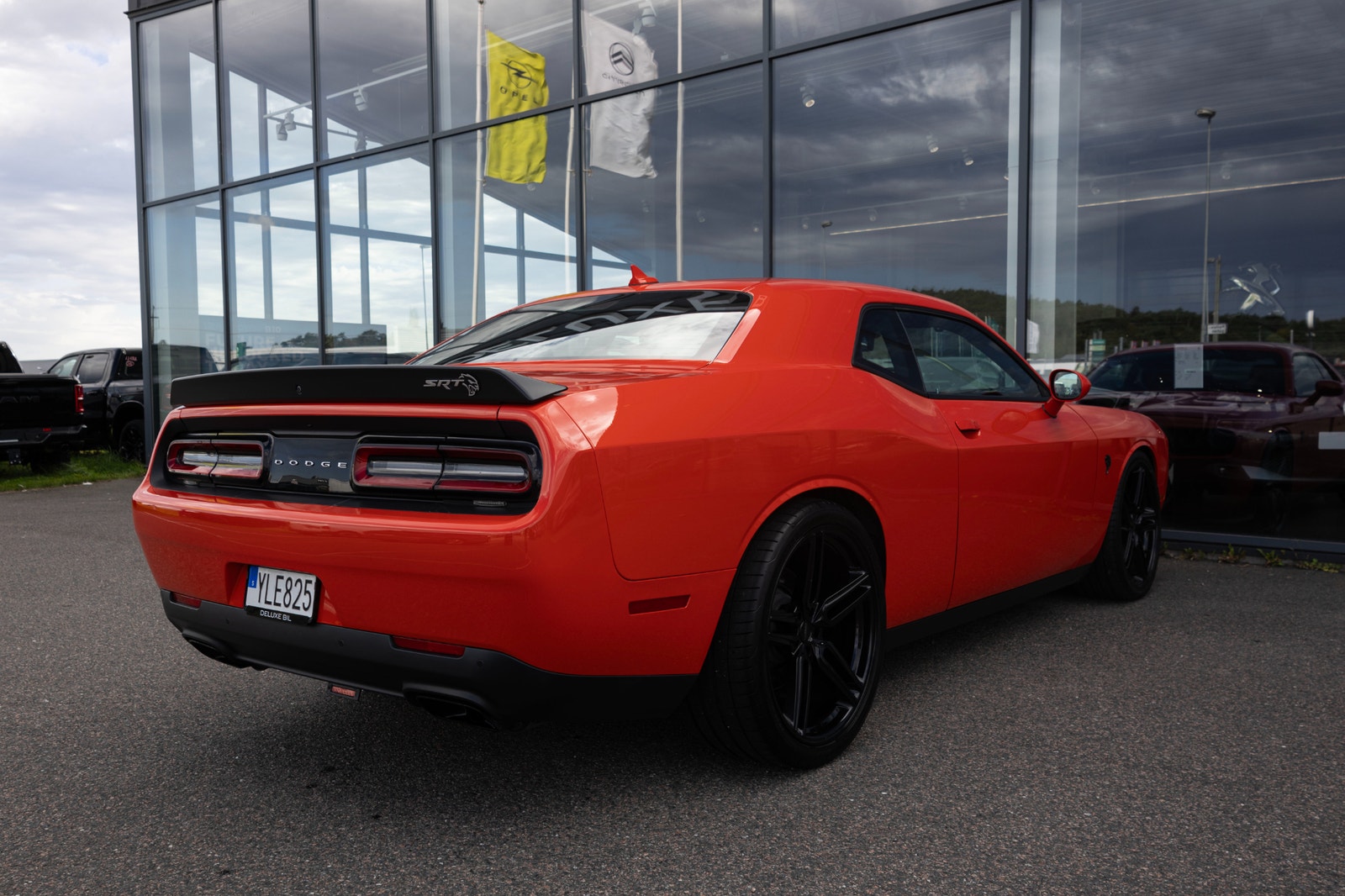 Dodge Challenger SRT Hellcat 717 hk / 1.413 mil / Vossen 22 tum Alu / 2018 - miniatyr 4