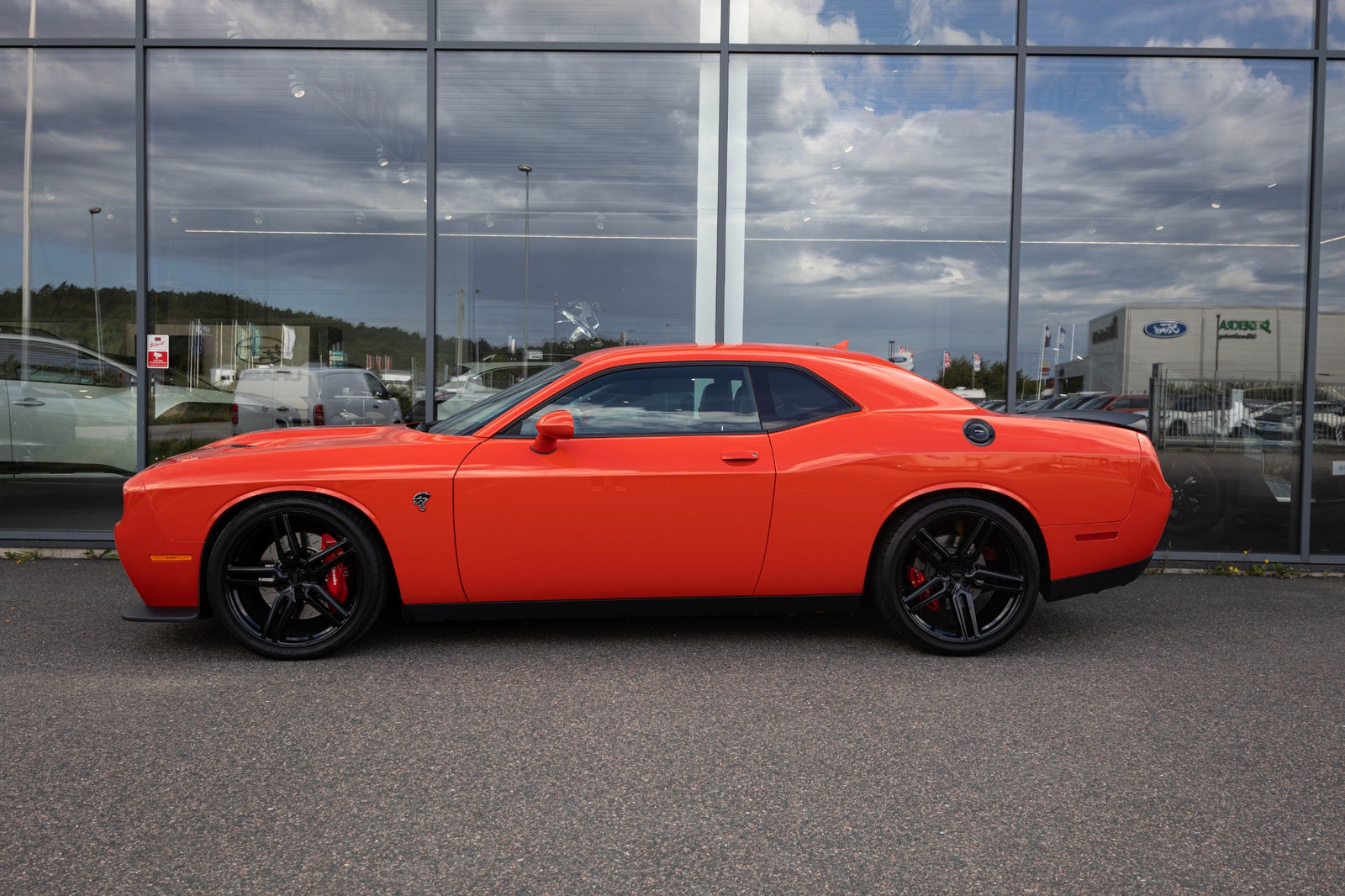 Dodge Challenger SRT Hellcat 717 hk / 1.413 mil / Vossen 22 tum Alu / 2018 - miniatyr 6