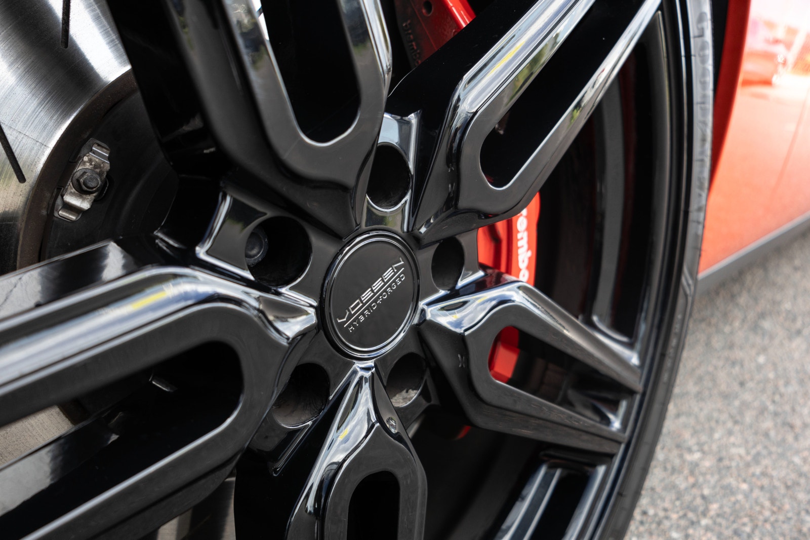 Dodge Challenger SRT Hellcat 717 hk / 1.413 mil / Vossen 22 tum Alu / 2018 - miniatyr 7