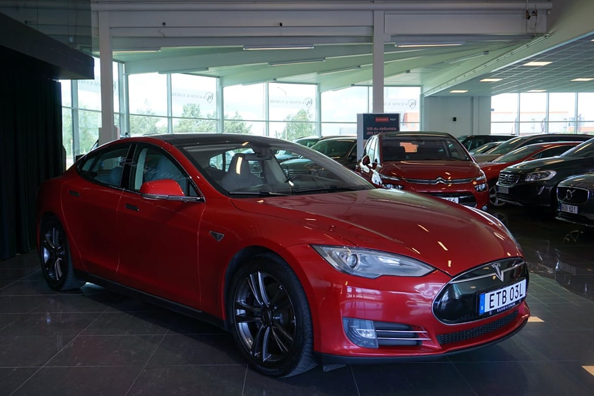 Tesla Model S 2013 - miniatyr 2