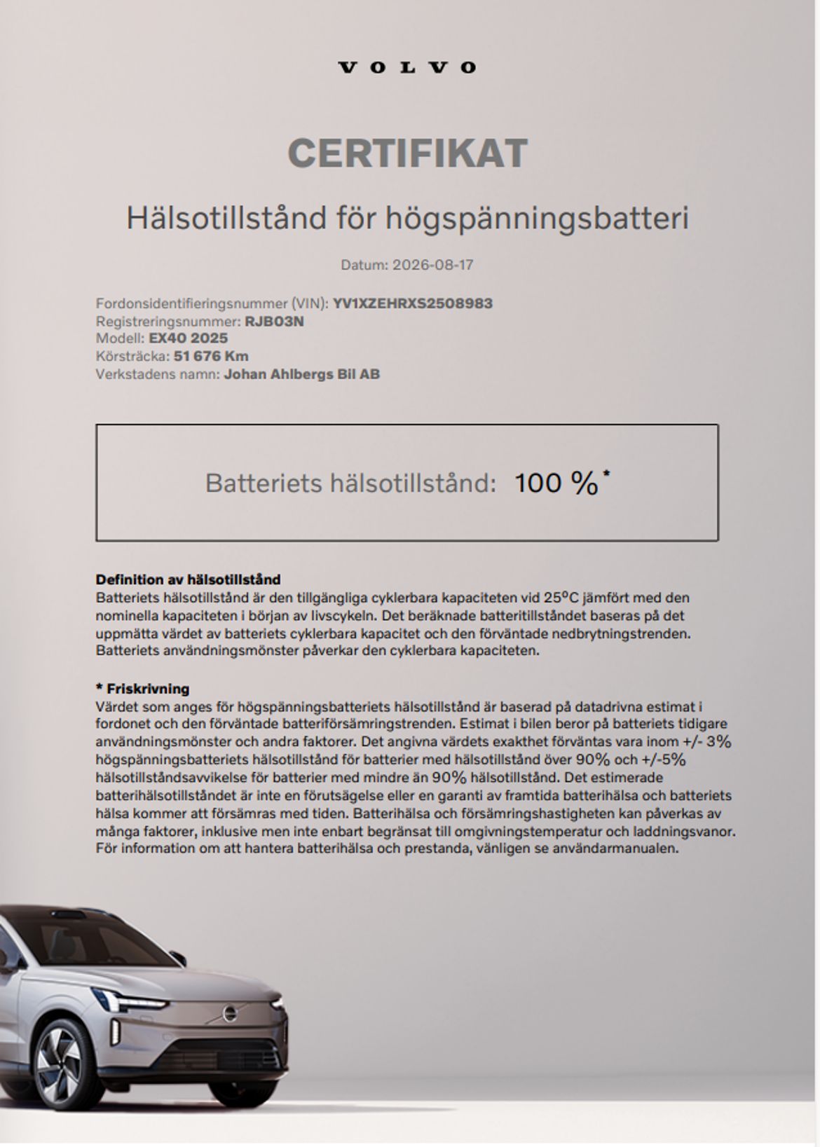 Volvo EX40 2025 - miniatyr 17