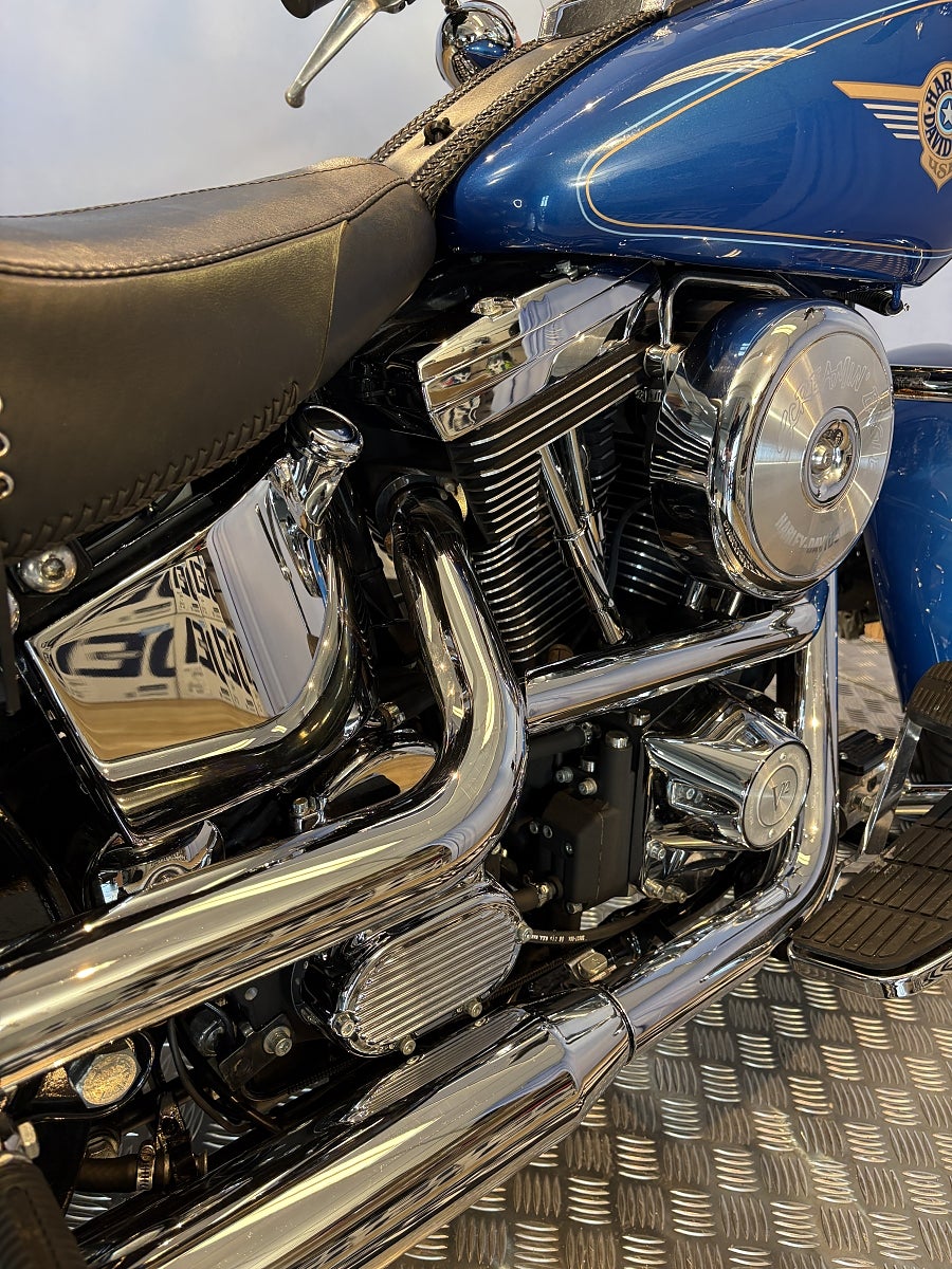 Harley-Davidson FLSTF FatBoy 1996 - miniatyr 15