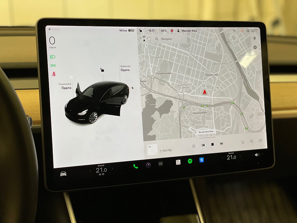 Tesla Model 3 2019 - miniatyr 13