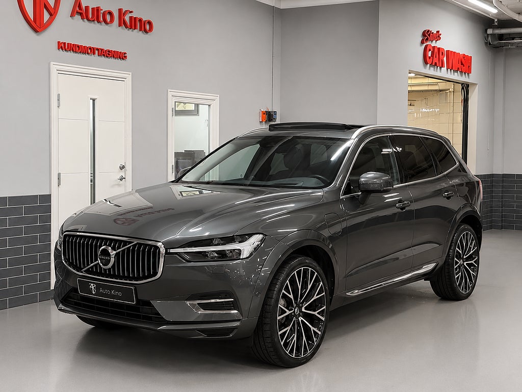 Volvo XC60 Recharge T8 AWD 392hk Lounge Bower HUD 360° Panorama