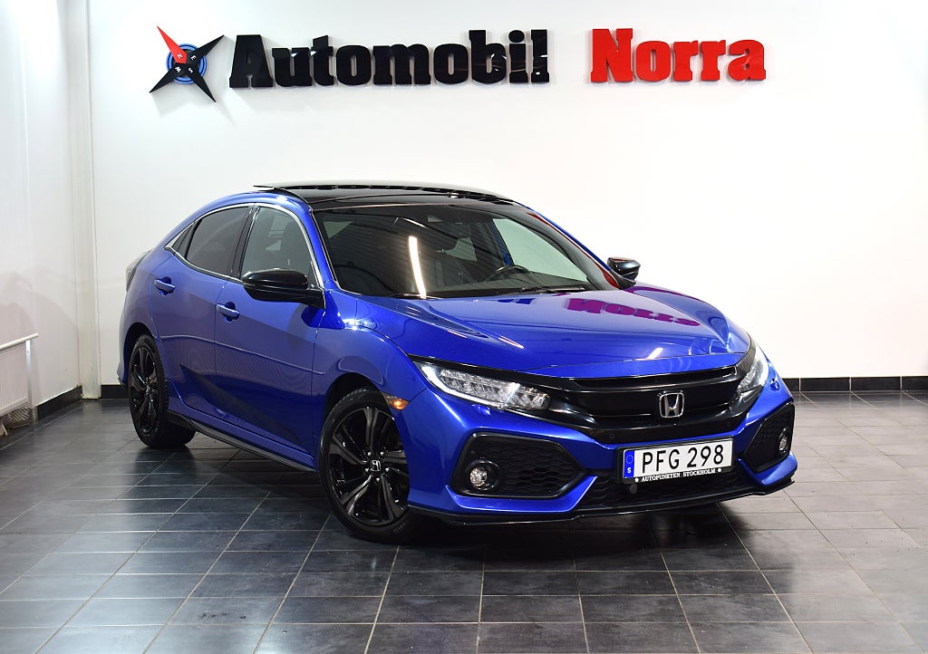 Honda Civic 5-dörrar 1.0 Executive /Taklucka/Blis/B-kamera/Navi